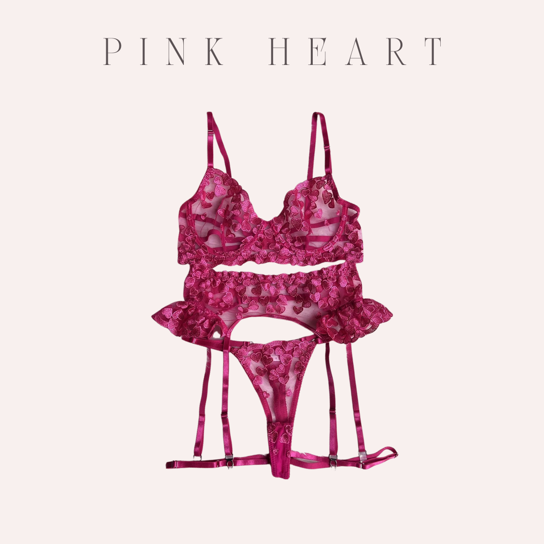 Pink Heart Dessous Sexy Lingerie Oh La La! Lingerie Pink Heart Dessous Sexy Lingerie Oh La La! Lingerie